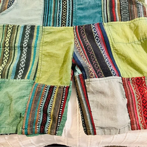 Colorful Patchwork Overalls - Picture 4 of 8